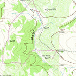 United States Geological Survey Adams, TX (1963, 24000-Scale) digital map