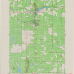 United States Geological Survey Adams, WI (1983, 24000-Scale) digital map