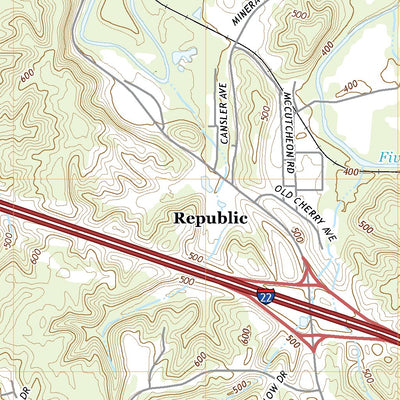 United States Geological Survey Adamsville, AL (2020, 24000-Scale) digital map