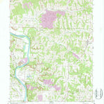 United States Geological Survey Adamsville, OH (1962, 24000-Scale) digital map