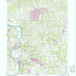 United States Geological Survey Adamsville, OH (1994, 24000-Scale) digital map