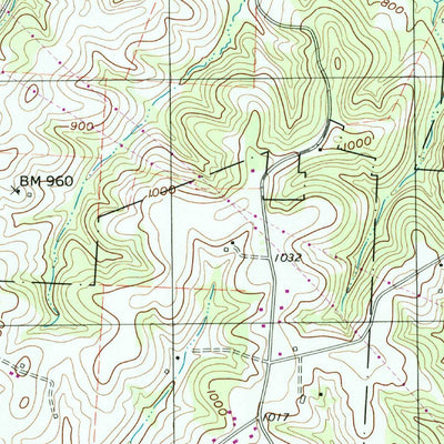United States Geological Survey Adamsville, OH (1994, 24000-Scale) digital map