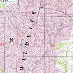 United States Geological Survey Adamsville, OH (1994, 24000-Scale) digital map