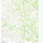 United States Geological Survey Adamsville, TX (1954, 24000-Scale) digital map