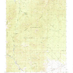 United States Geological Survey Adaven, NV (1985, 24000-Scale) digital map