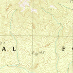 United States Geological Survey Adaven, NV (1985, 24000-Scale) digital map