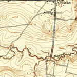 United States Geological Survey Addicks, TX (1918, 31680-Scale) digital map
