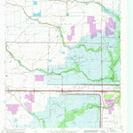 United States Geological Survey Addicks, TX (1970, 24000-Scale) digital map