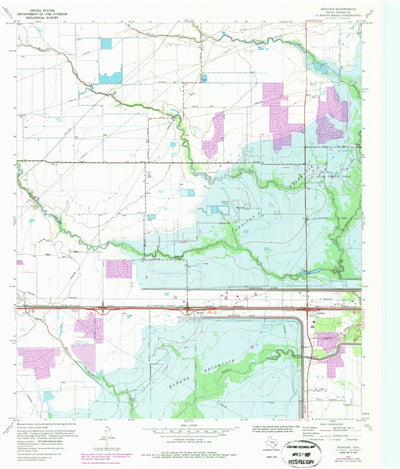 United States Geological Survey Addicks, TX (1970, 24000-Scale) digital map