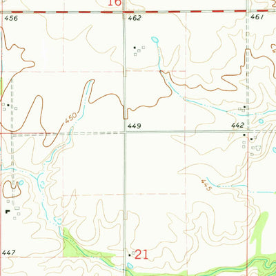 United States Geological Survey Addieville, IL (1974, 24000-Scale) digital map