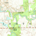 United States Geological Survey Addieville, IL (1974, 24000-Scale) digital map