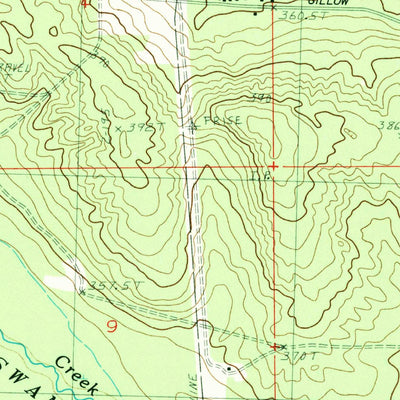 United States Geological Survey Addis Creek, MI (1983, 24000-Scale) digital map