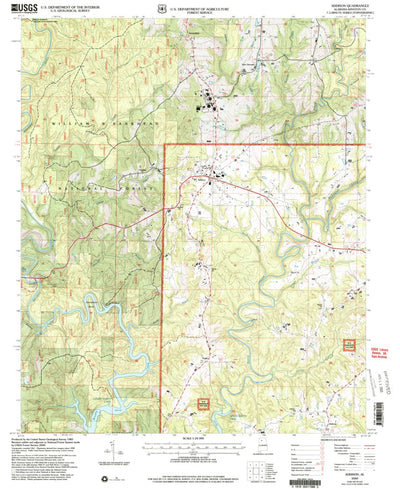 United States Geological Survey Addison, AL (2000, 24000-Scale) digital map