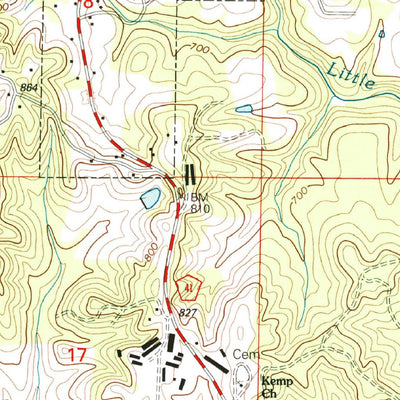 United States Geological Survey Addison, AL (2000, 24000-Scale) digital map