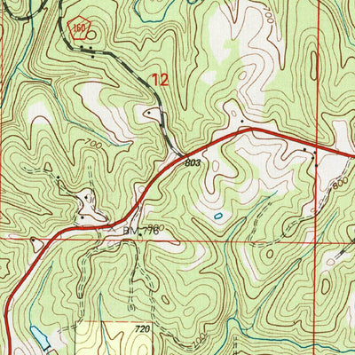 United States Geological Survey Addison, AL (2000, 24000-Scale) digital map