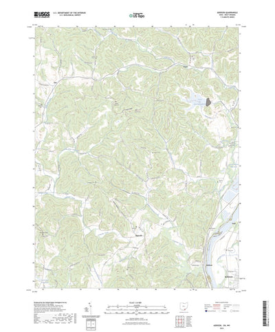 United States Geological Survey Addison, OH (2023, 24000-Scale) digital map