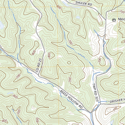United States Geological Survey Addison, OH (2023, 24000-Scale) digital map
