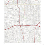 United States Geological Survey Addison, TX (2023, 24000-Scale) digital map