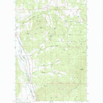 United States Geological Survey Addy Mountain, WA (1965, 24000-Scale) digital map