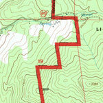 United States Geological Survey Addy Mountain, WA (1992, 24000-Scale) digital map