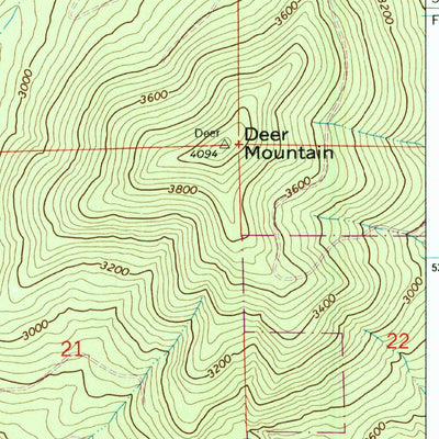 United States Geological Survey Addy, WA (1965, 24000-Scale) digital map