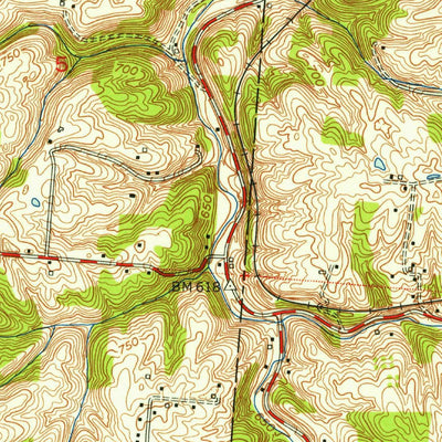 United States Geological Survey Addyston, OH-KY (1954, 24000-Scale) digital map