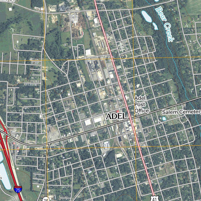 United States Geological Survey Adel, GA (2011, 24000-Scale) digital map