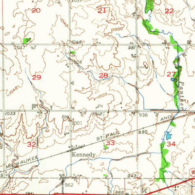 United States Geological Survey Adel, IA (1949, 62500-Scale) digital map