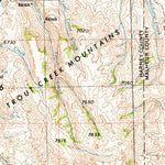 United States Geological Survey Adel, OR (1955, 250000-Scale) digital map