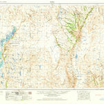 United States Geological Survey Adel, OR (1962, 250000-Scale) digital map