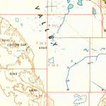 United States Geological Survey Adel, OR (1962, 250000-Scale) digital map