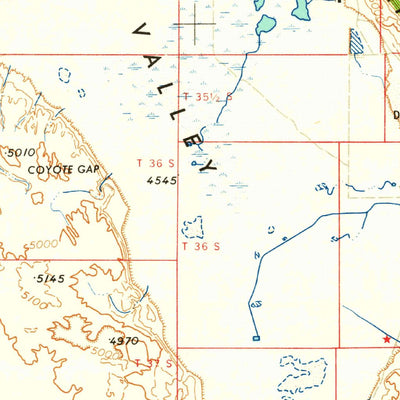 United States Geological Survey Adel, OR (1962, 250000-Scale) digital map