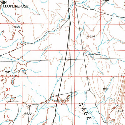 United States Geological Survey Adel, OR (1994, 100000-Scale) digital map