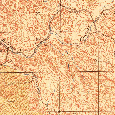 United States Geological Survey Adelaida, CA (1919, 62500-Scale) digital map