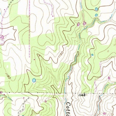 United States Geological Survey Adell, TX (1959, 24000-Scale) digital map