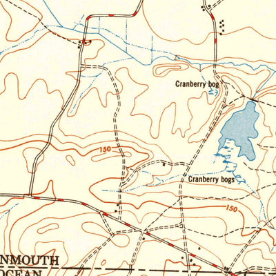 United States Geological Survey Adelphia, NJ (1947, 24000-Scale) digital map
