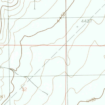 United States Geological Survey Aden Hills, NM (1985, 24000-Scale) digital map
