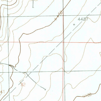 United States Geological Survey Aden Hills, NM (1996, 24000-Scale) digital map