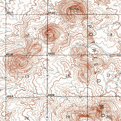 United States Geological Survey Aden, NM (1941, 62500-Scale) digital map