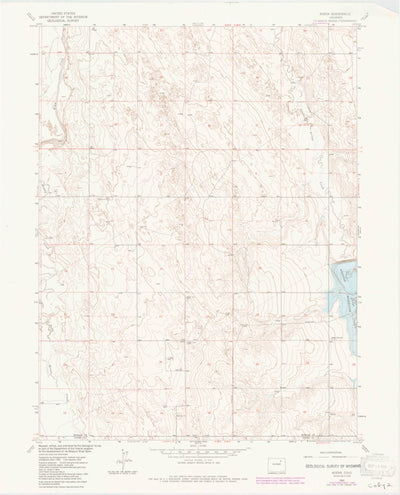 United States Geological Survey Adena, CO (1963, 24000-Scale) digital map