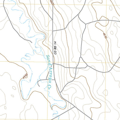 United States Geological Survey Adena, CO (2022, 24000-Scale) digital map