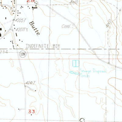 United States Geological Survey Adin, CA (1990, 24000-Scale) digital map