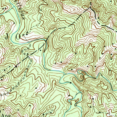 United States Geological Survey Adjuntas, PR (1960, 20000-Scale) digital map