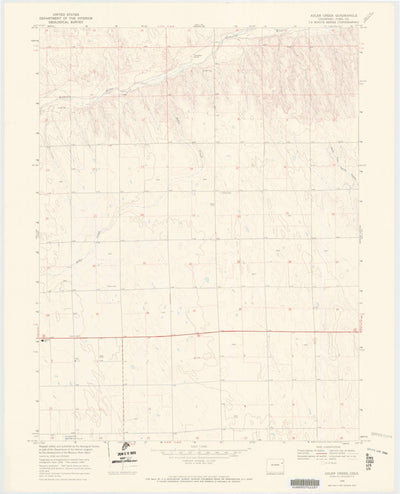 United States Geological Survey Adler Creek, CO (1968, 24000-Scale) digital map
