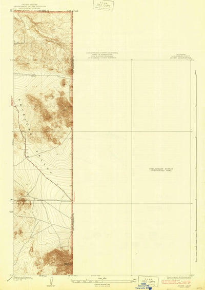 United States Geological Survey Adobe, CA (1934, 24000-Scale) digital map