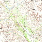 United States Geological Survey Adobe Creek, TX (1979, 24000-Scale) digital map