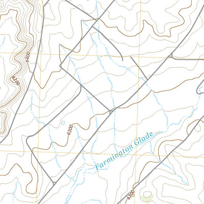 United States Geological Survey Adobe Downs Ranch, NM (2020, 24000-Scale) digital map