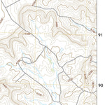 United States Geological Survey Adobe Downs Ranch, NM (2020, 24000-Scale) digital map