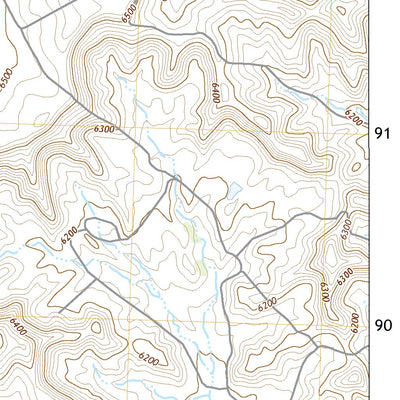 United States Geological Survey Adobe Downs Ranch, NM (2020, 24000-Scale) digital map