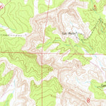 United States Geological Survey Adobe Downs Ranch, NM-CO (1963, 24000-Scale) digital map